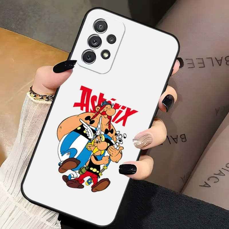 Asterix And Obelix Phone Case For Samsung Galaxy S23 S30 S10 S22 S20 S21 S7 S9 S8 Pro Plus Ultra Fe Back Design Cover