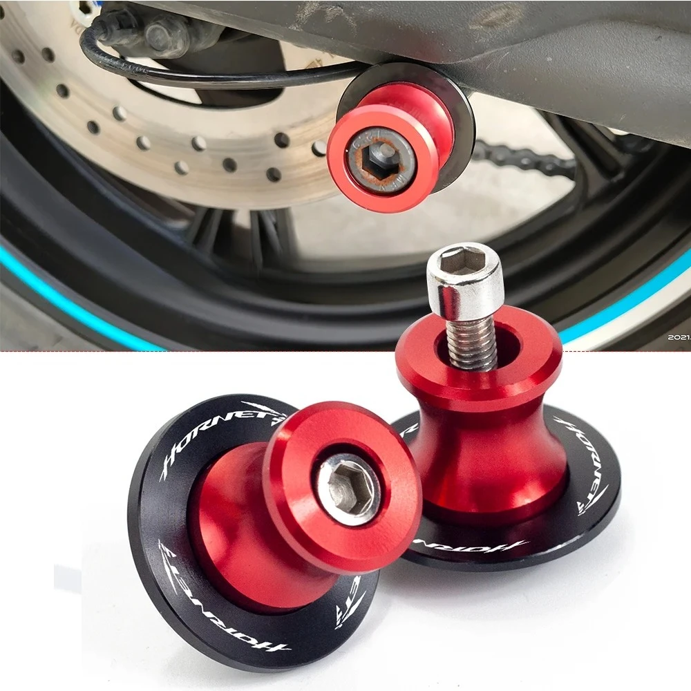 

Motorcycle CNC Aluminum Swing Arm Spools Stand Screws Swingarm Spool Slider For CB750 Hornet CB 750 2022 2023