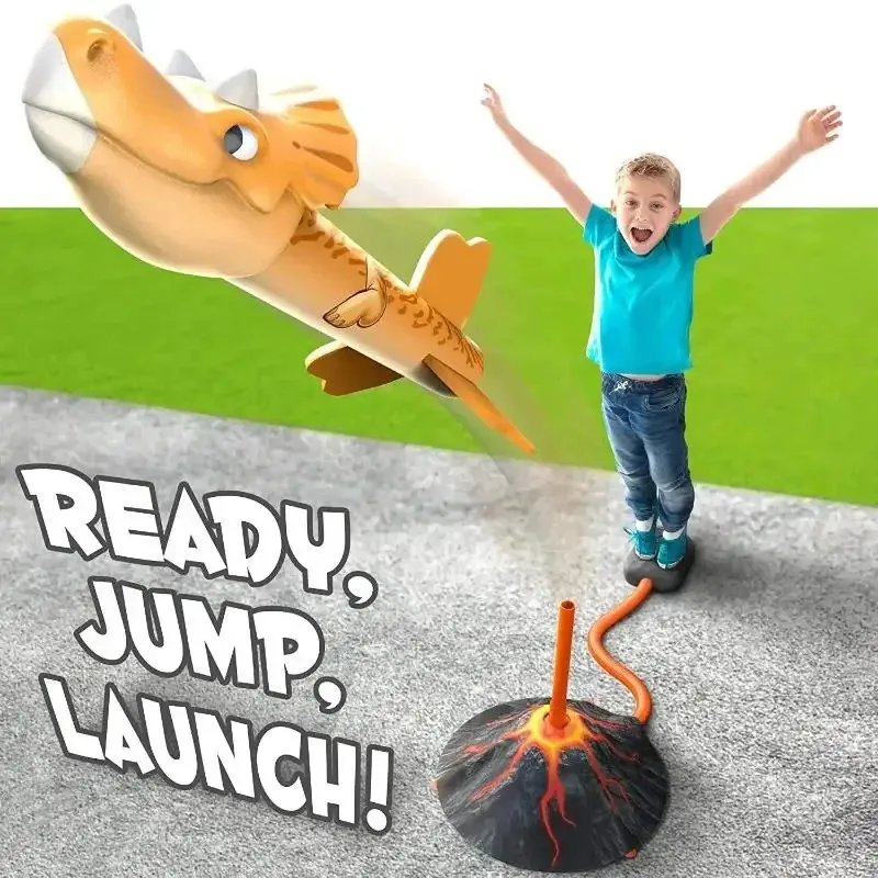 

Flying Dinosaur Rocket Launcher outdoor toys parent-child interaction Competitive competition game for family kids Puzzle gifts