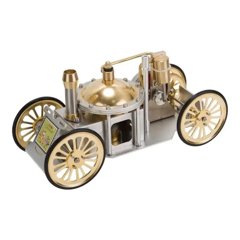 Steam Car Toy Power Train Model DIY Metal Model Kit Car Model Toy