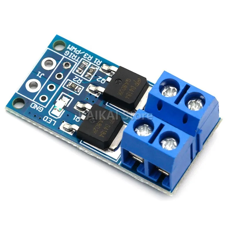 15A 400W MOS FET Trigger Switch Drive Module PWM Regulator Control Panel