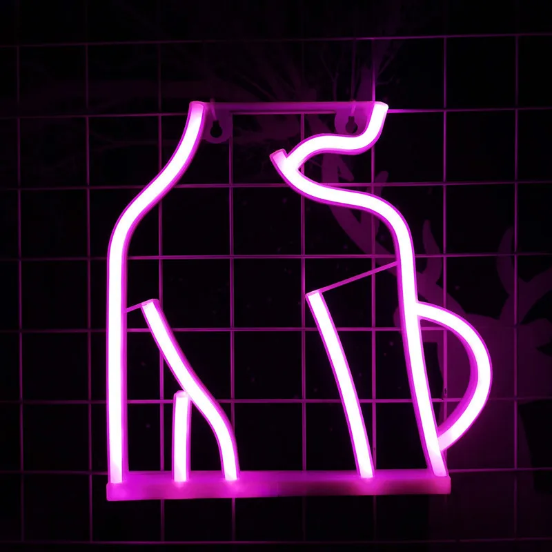 Sexy Lady Led Neon Sign Lights Wall Hanging Bar Pub Artwork Night Light Club Advertising Night Lights Party Decoration