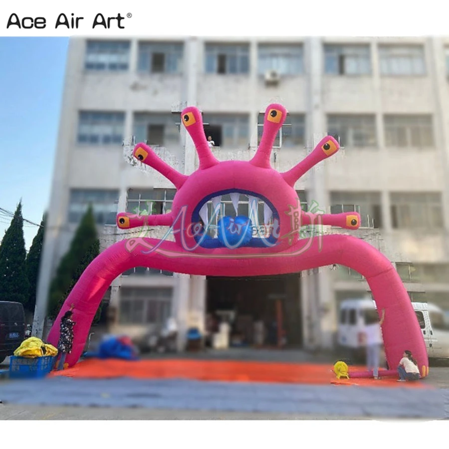 6mWx4mH Distinctive Inflatable Ocean Monster Arch For Outdoor Entertainment Event Party  Ace Air Art Manufacture