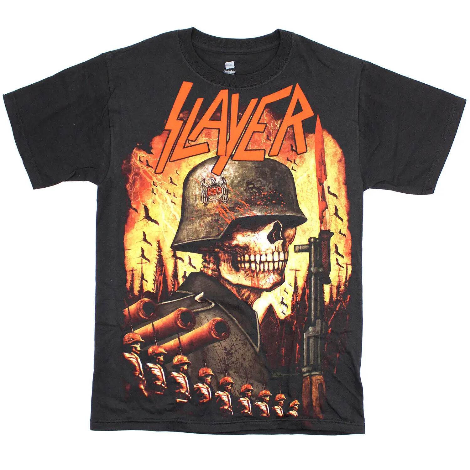 

Men's Slayer Like A Disease Spreading T-shirt Small Black