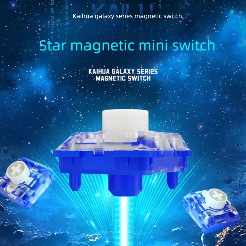 

Мини-магнитный переключатель Kailh Star, 35 г, линейные предварительно отопленные низкопрофильные переключатели для магнитного переключателя, игровая клавиатура HITBOX