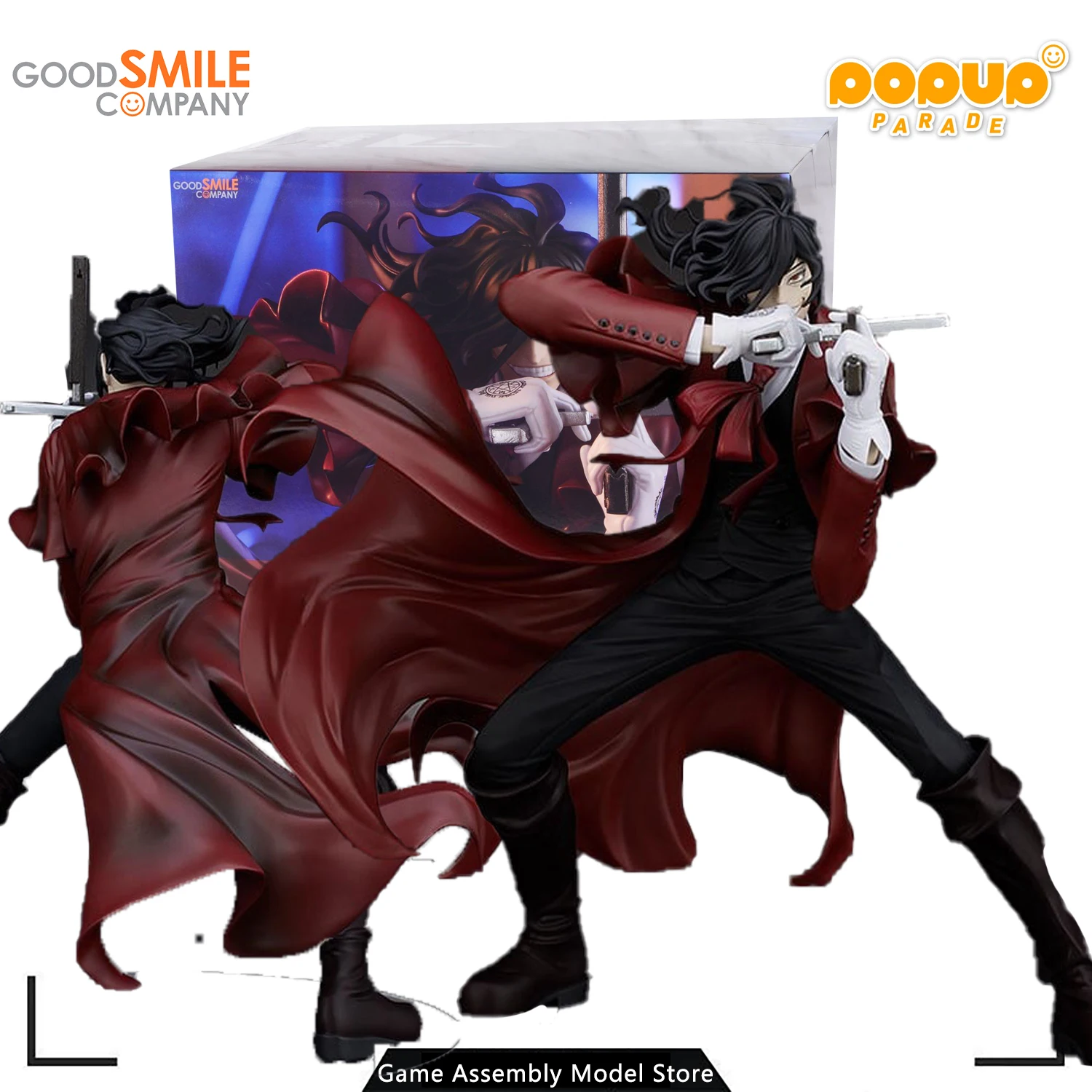 

100% Original Genuine GSC Assembly Model Kit Hellsing Pop Up Parade Alucard L Size Anime Action Figure Collectible Toy 185mm