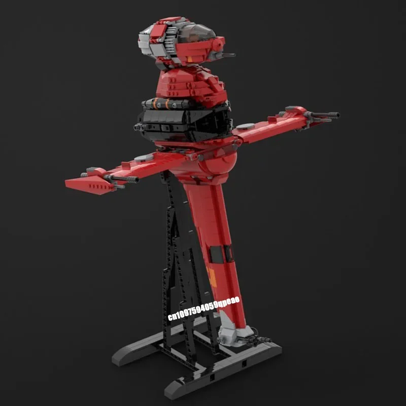 Nieuwe 1427 Stuks Beroemde Ster Battle Film Moc Blade Wing B-Wing Fighter Model Diy Creatieve Ideeën Kid Speelgoed verjaardagscadeau Aangepaste Puzzel