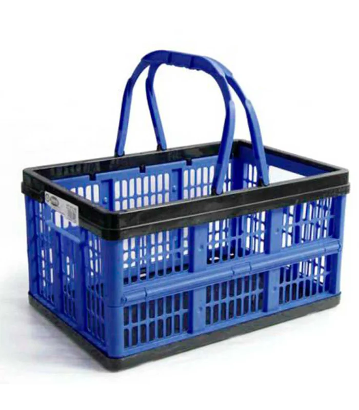 Plastic folding box 38,5x25,5x20 cm, 16 liters. Storage Storage Storage Storage storage container toys