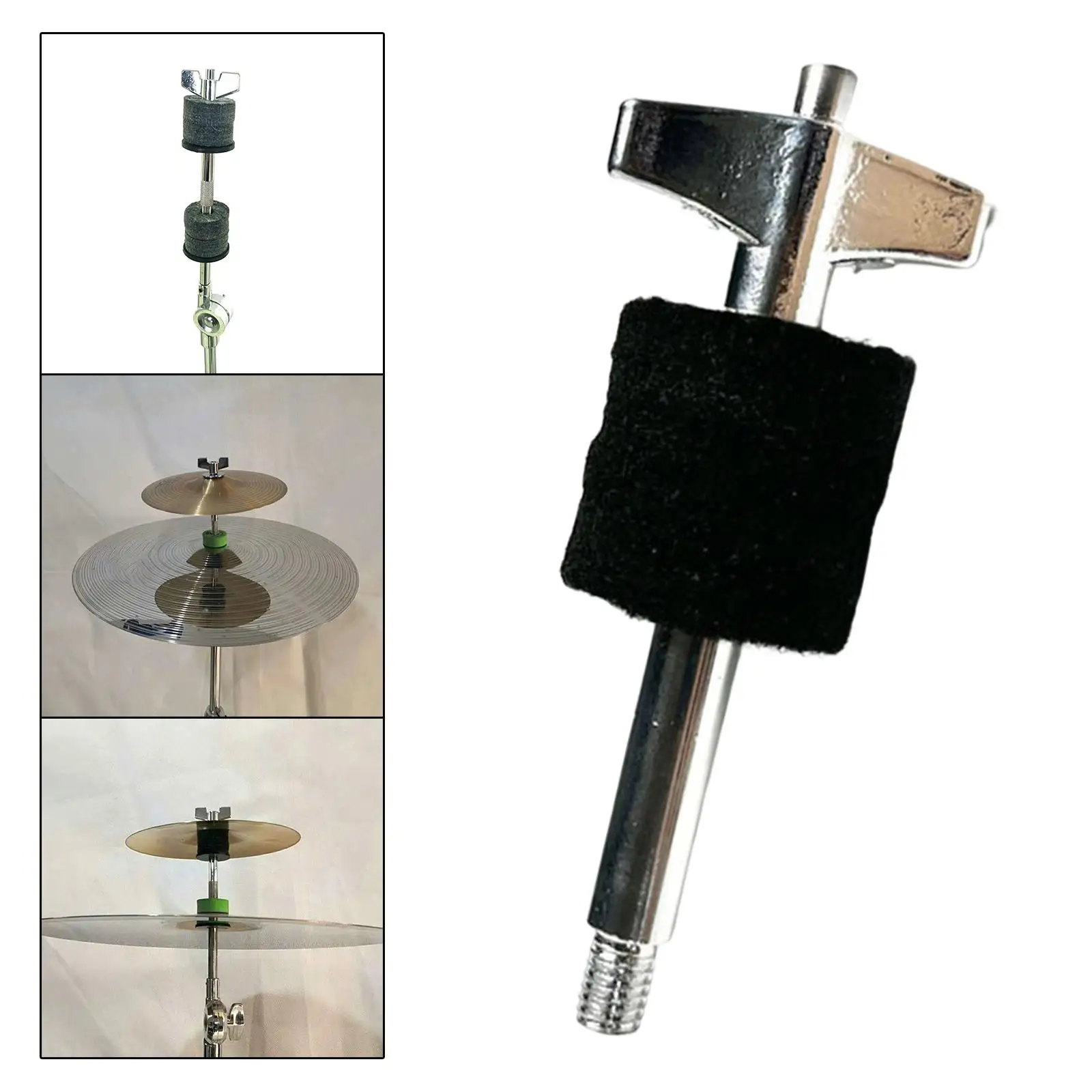 Metal Cymbal Stand Install Cymbal Riser for Mounting Hardware