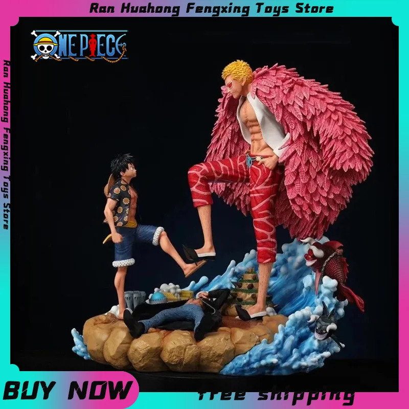 

Фигурка One Piece Donquixote Doflamingo Vs Luffy Аниме Фигурка Луффи фигурка 21 см Gk Статуя Модель Кукла декоративная игрушка подарок на день рождения
