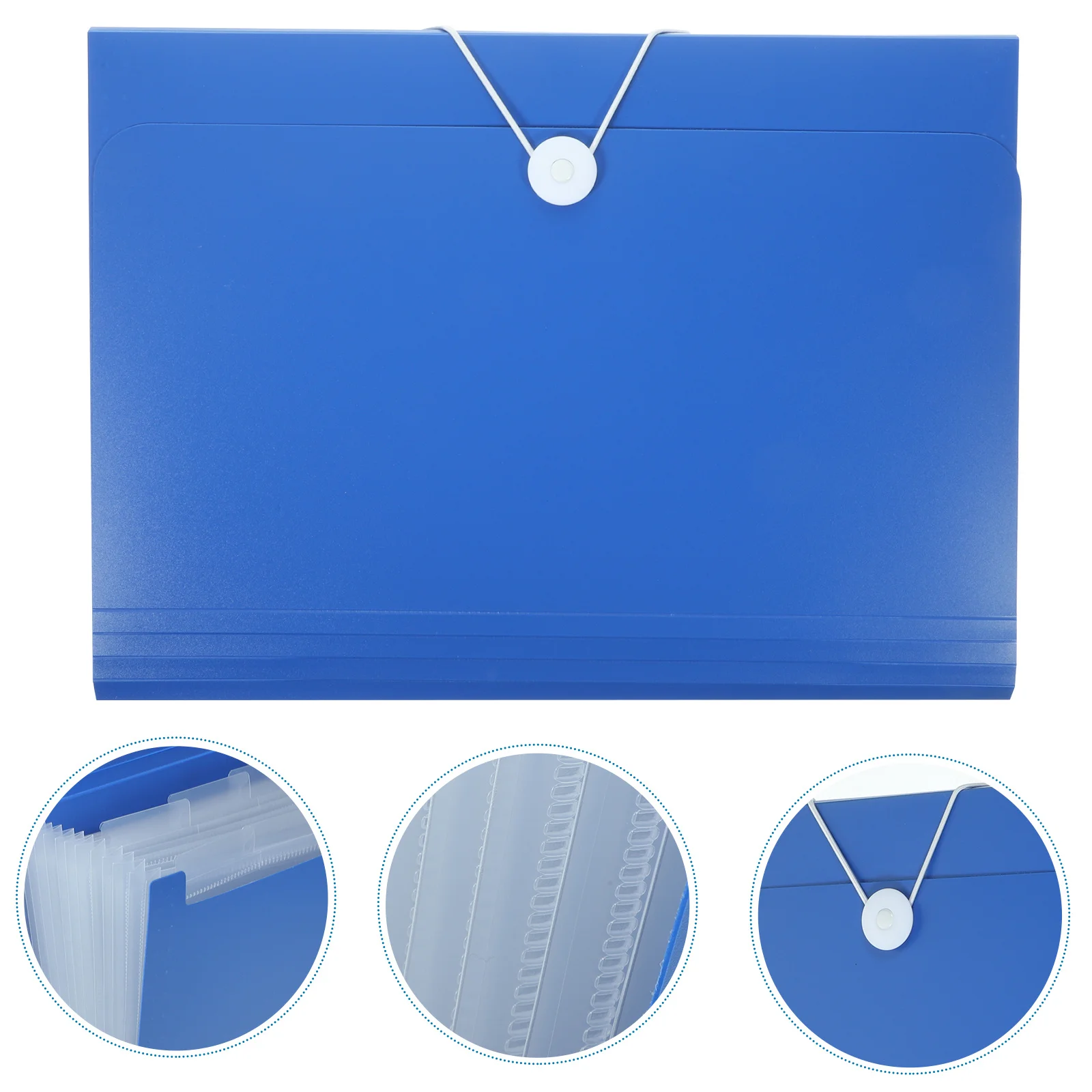 Custodia portaoggetti di grande capacità Organizzatore di carta multistrato per ufficio Studio aziendale Ordinamento documenti Cartella di file portatile