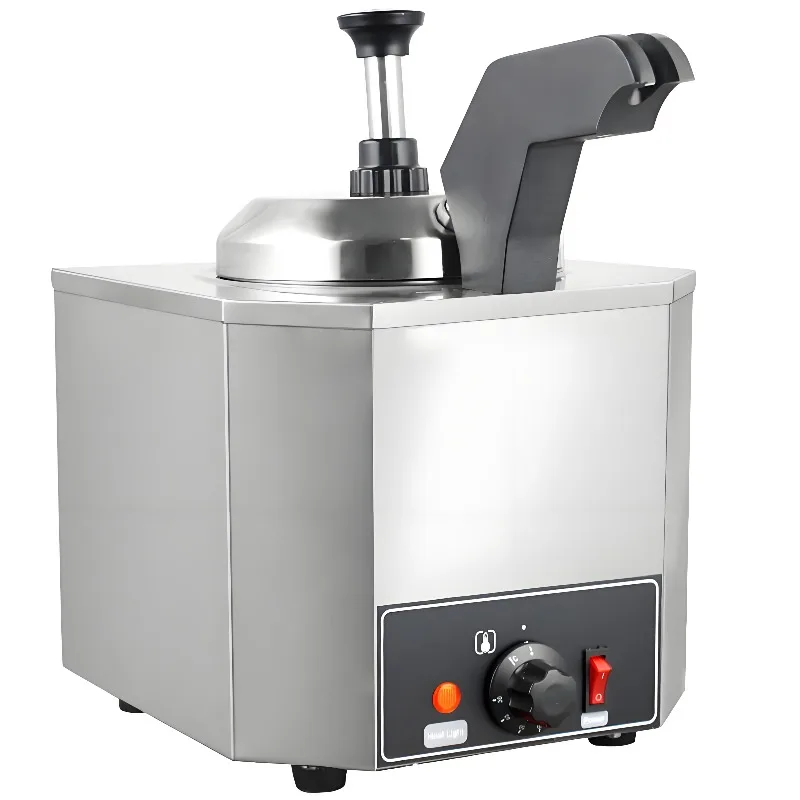 3L stainless steel electric heating commercial sauce heater manual temperature control energy saving mode buffet catering use