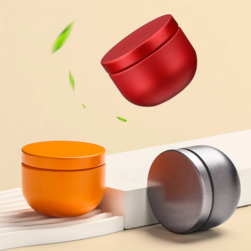 

Small Portable Mini Round Tea Tin Can with Airtight PP Inner Lid,Tinplate Tea Storage Container,Tea Caddy for Bulk Wholesale