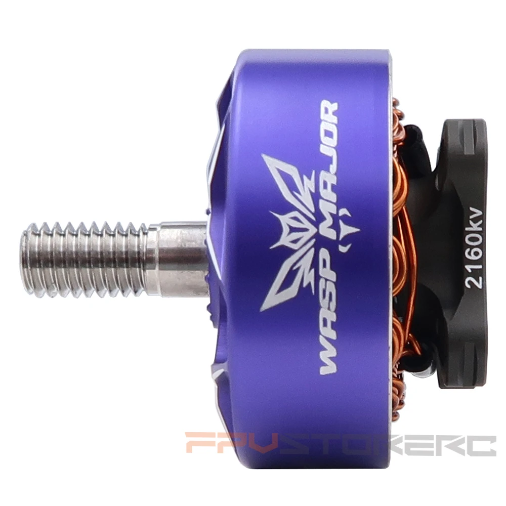 

Rcinpower Wasp Major EVO 2160KV 5-6S Легкий бесщеточный двигатель для 5-дюймовых RC FPV Racing Drones Freestyle Multicopter Frame