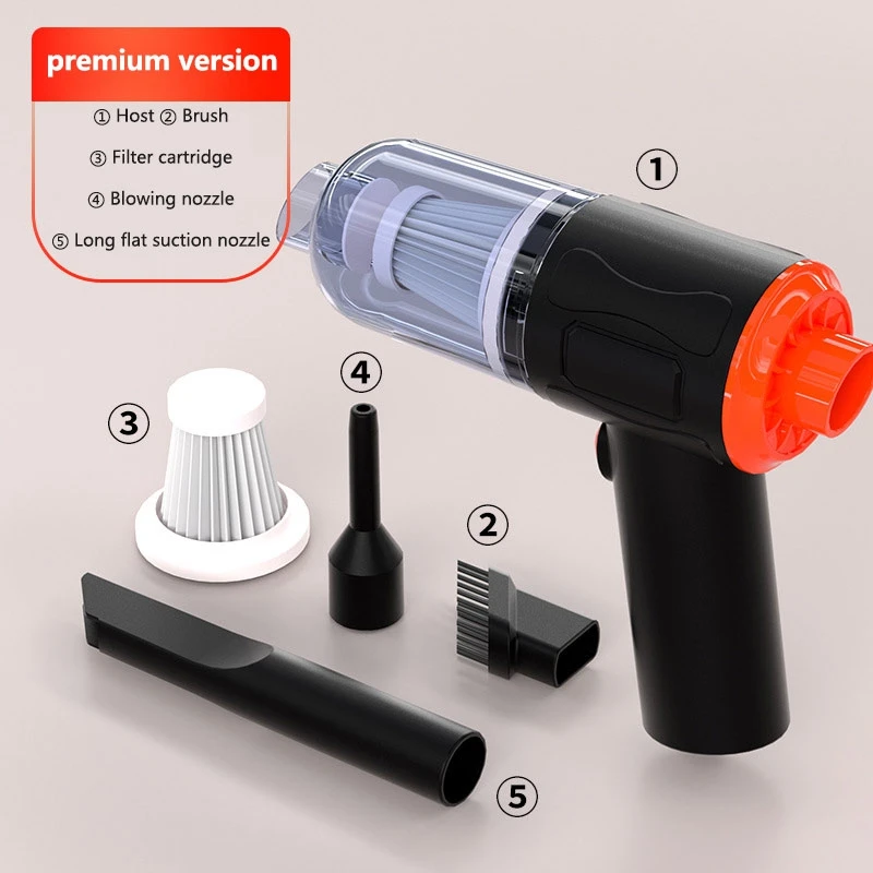 Xiaomi 2900000PA Strong Suction Wireless Car Vacuum Cleaner Integrated Suction Blowing Portable Vacuum Cleaner For Home Car Use