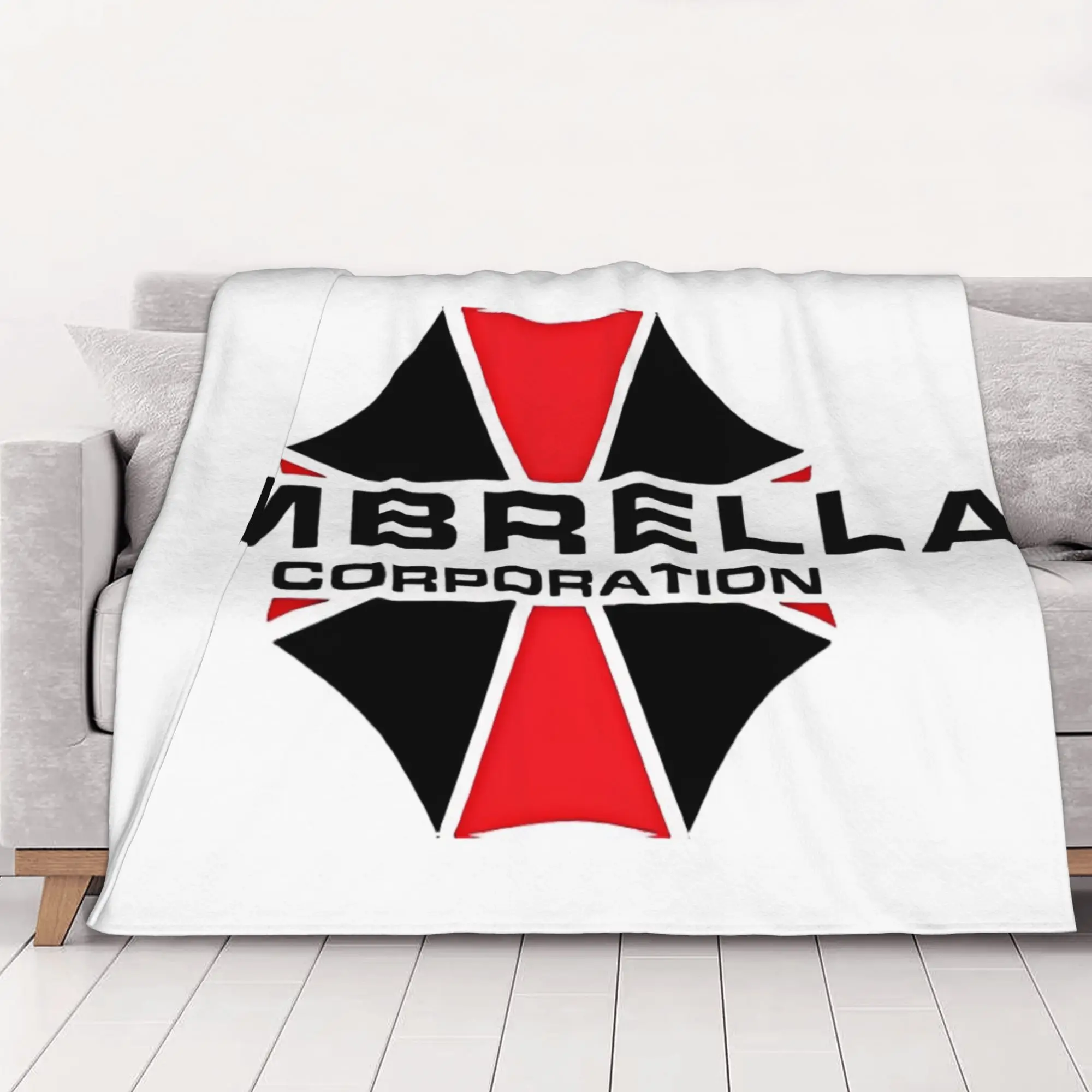 1PC Classic Resident Evil home room decorations Winter Blankets for Adults Bedding Home Interior Sofa Knee