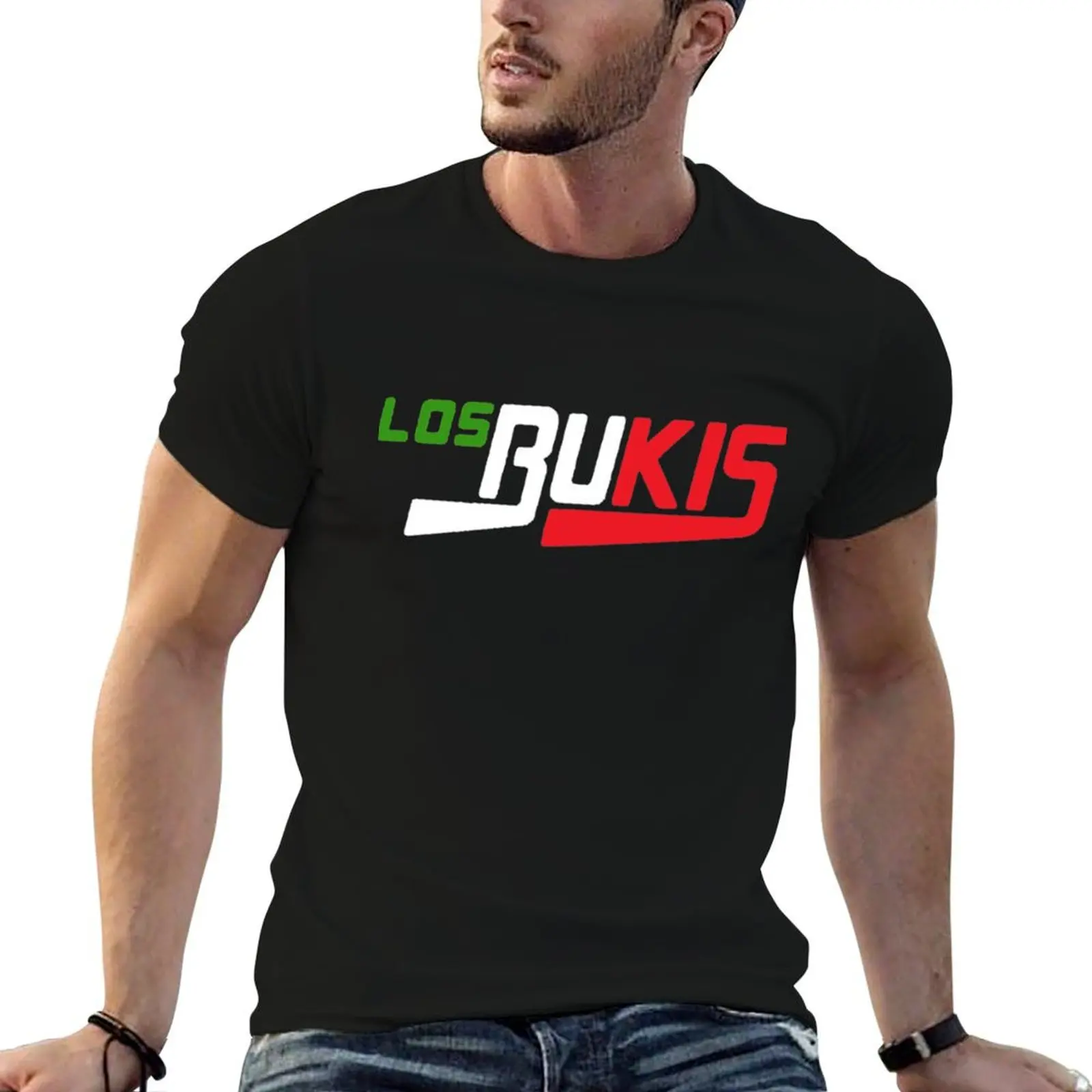 

Los Bukis (Tricolor) T-Shirt funny t shirts cotton man t shirt graphic t shirt man casual T-Shirt