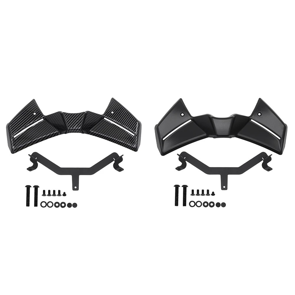 

Комплект переднего спойлера мотоцикла, прижимная сила, голый передний спойлер, крылышко, аэродинамическое крыло для MT-09 2024-2025