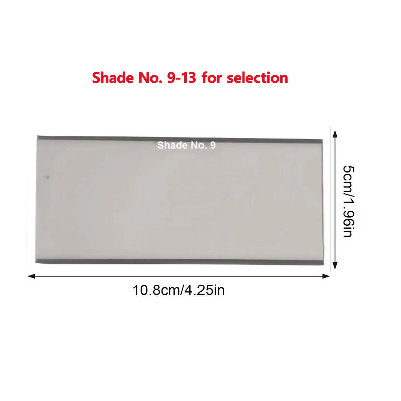 1pc welding Glass silver mirror Replacement Welding Lens – Advanced Passive Filter Plate 2