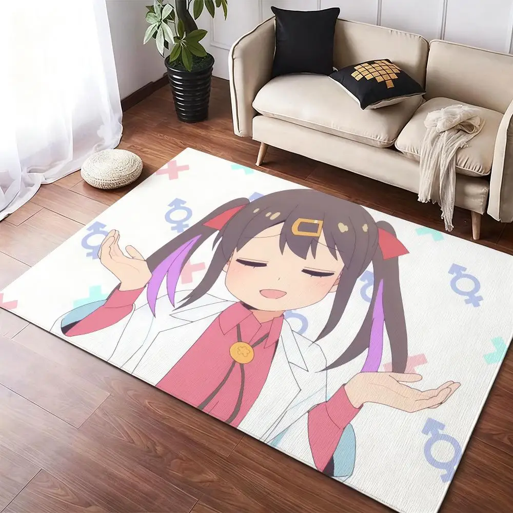 Onimai Im الآن أختك الكلمة حصيرة الفانيلا السجاد لينة الشتاء الدفء الكلمة حصيرة سميكة عدم الانزلاق لغرفة المعيشة سجادة باب المنزل