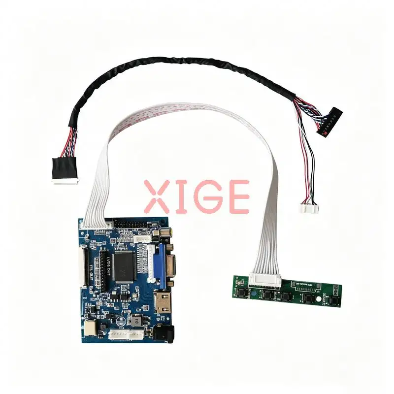 

Controller Drive Board Fit LP156WH8 LP156WH3 LP156WH4 LP156WH2 Laptop Monitor Panel 1366*768 1366x768 LVDS 40Pin AV+HDMI+VGA Kit