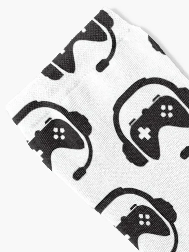 Funny gift for all gamers and nerds. Gift idea for computer and video game fans. skull Socks crazy luxe Mens Socks Women's