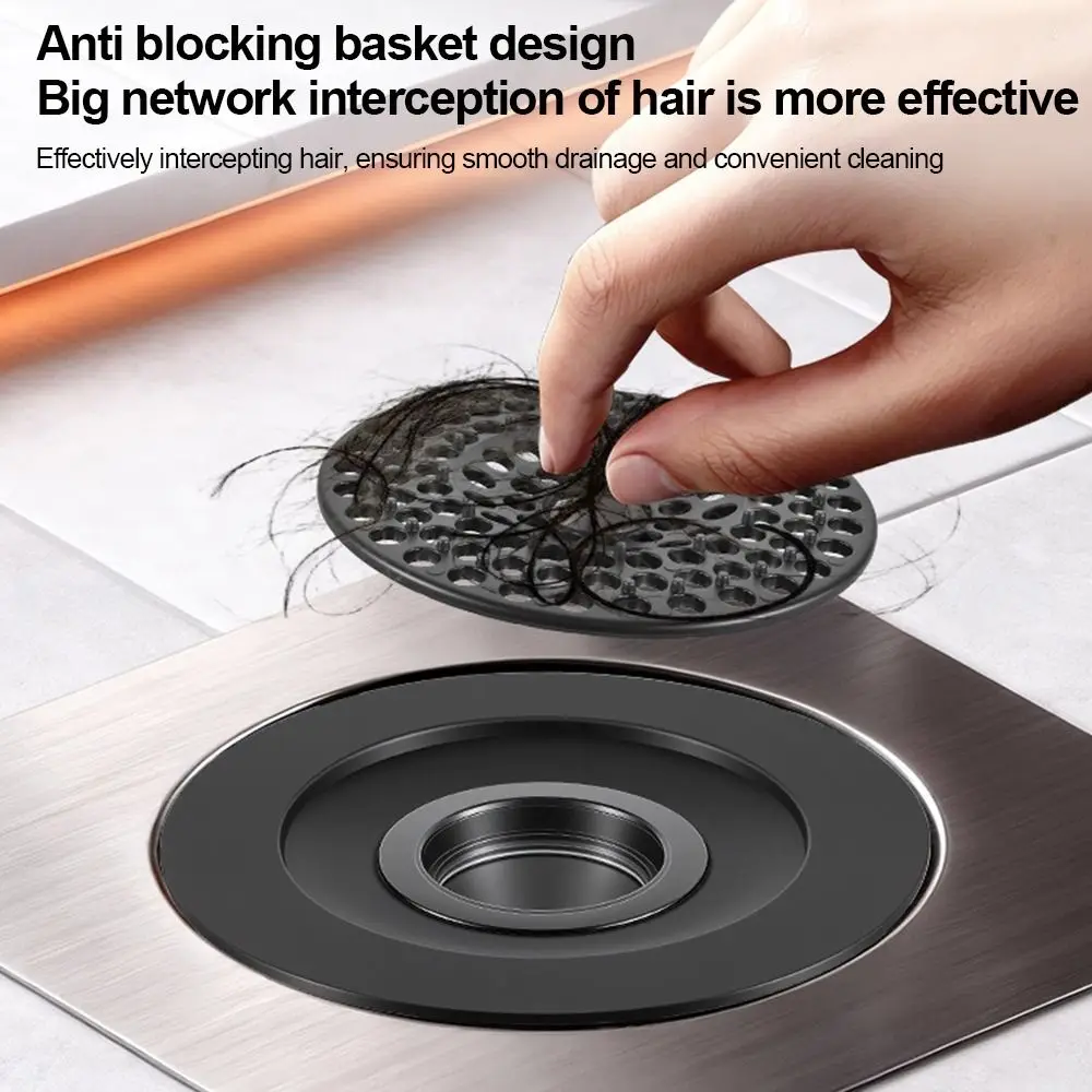 Creative Anti-odor Floor Drain Anti-insect Fast Drainage Floor Drain Cover Sewer Drain Protector Shower
