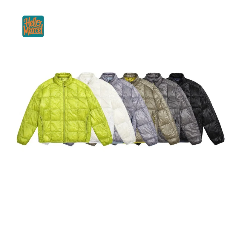 

HELLOMARCEL EU US Size Top Quality Winter 90 Down Puffer Jacket Unisex Waterproof Warm Coat
