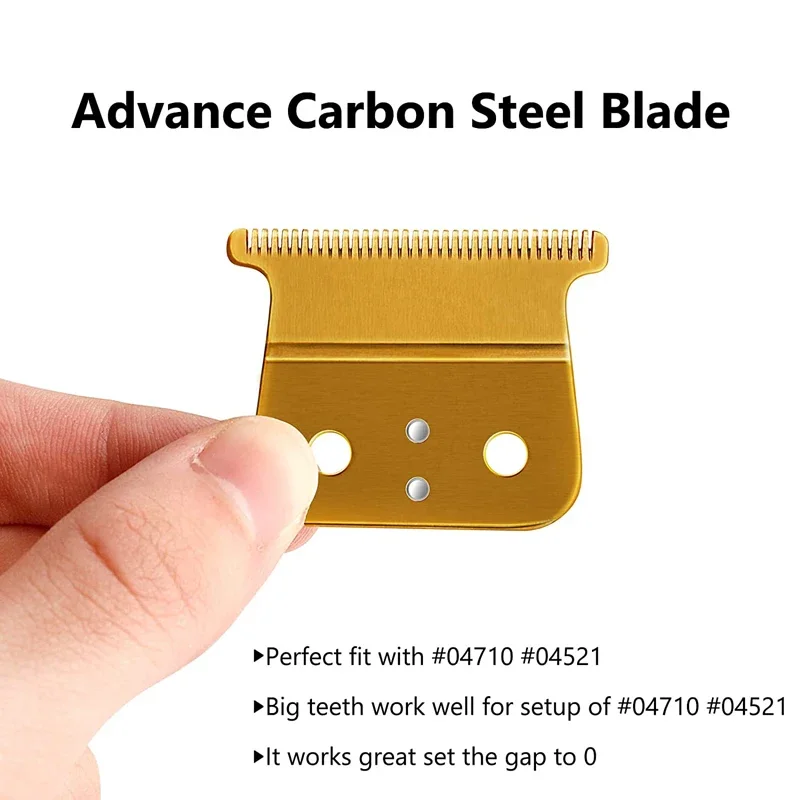 شفرات بديلة احترافية تناسب أداة تشذيب Andis Out Line GO، GTO، GTX، SL، SLS Headliner، LS2، LS3، السيراميك والفولاذ الكربوني