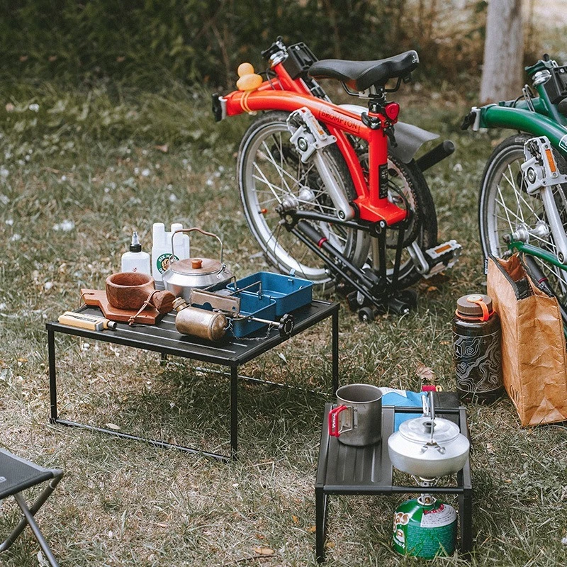 

Outdoor Portable Folding Table Camping Picnic Home Multifunctional BBQ Table Windshield Picnic Equipment