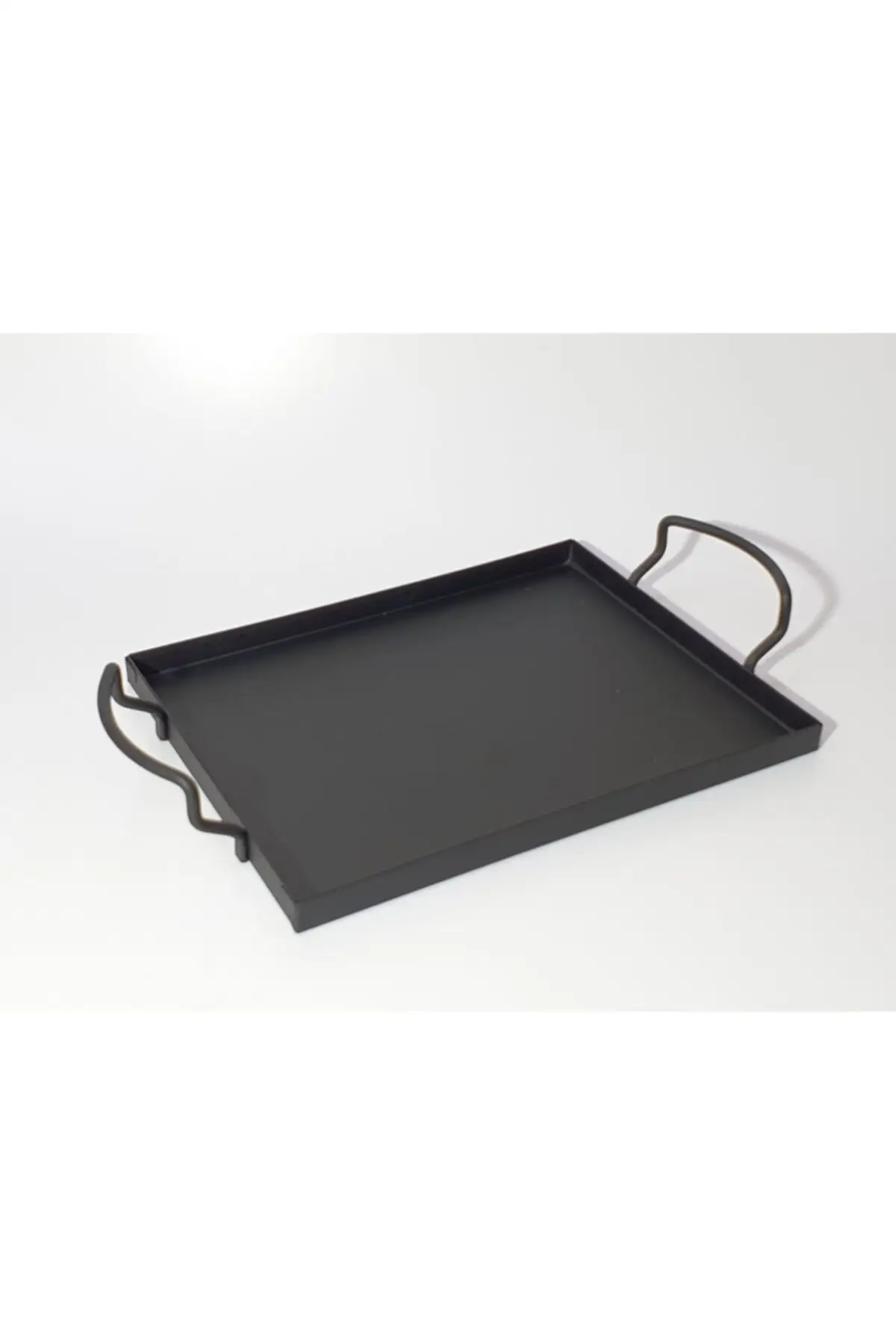 

Large handle serving tray matt black luxury 2022 tray Tea tray for Tea tray