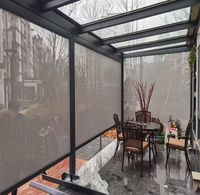 Customizable：Dooya Motor Roller Blinds Blackout Motorized Remote Control Windproof Outdoor Roller Shades Sun Electric Tubular Ho