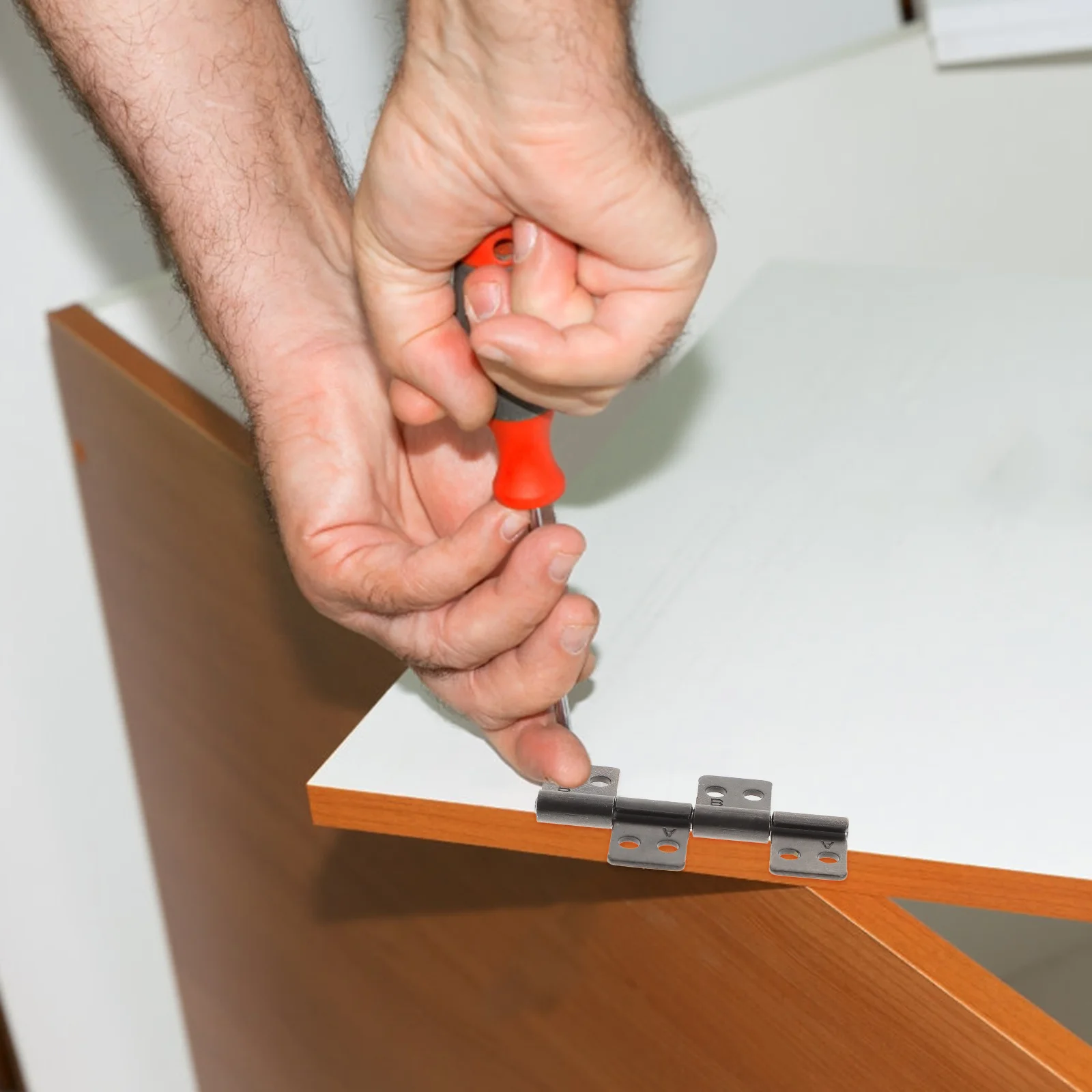 

2Pcs Damping Hinges 360 Degree Rotation Positioning Superior Craftsmanship Reinforced Hinge Screen Door Hinges Heavy Duty