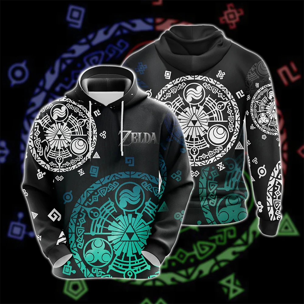 The Legend Of Zelda - The Gate Of Time Symbol Unisex 3D T-shirt Mens Shorts And Top Tracksuit Men Track Suits For Boys