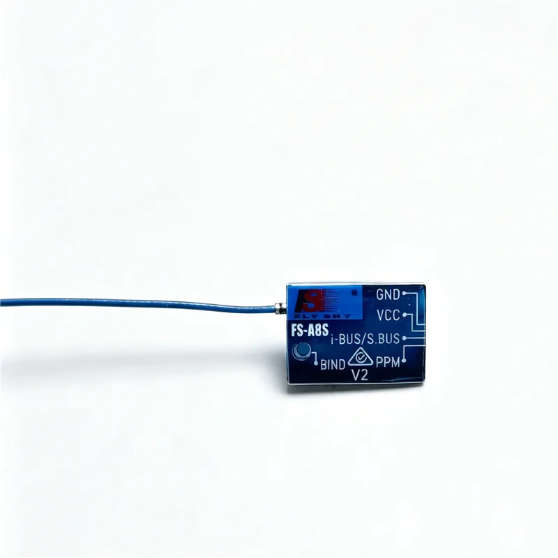 Flysky FS-A8S V2 8CH 2.4G Receiver, PPM Output, Compatible with I6x/i10/i6s/TM10/TM8