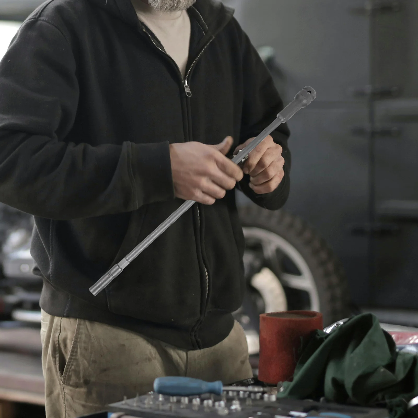 Durable 8mm Square Bolt Wrench for Electric Bike Seat Screw Lightweight Easy to Use Rear Seat Bolt Wrench Electric Bike Supply