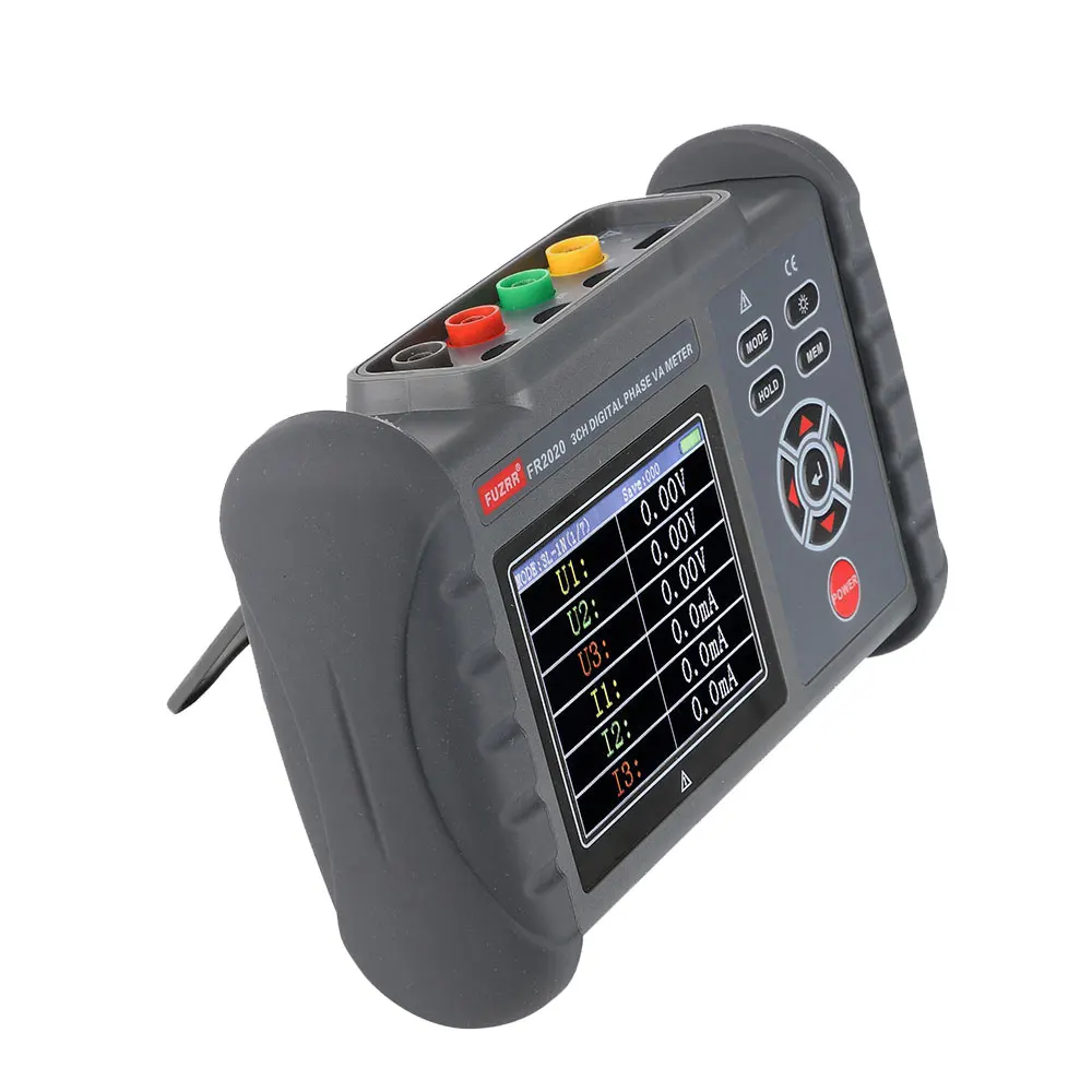 FR2020 الفولتميتر الرقمي عامل الطاقة الحالي متر محول الأسلاك مجموعات حثي بالسعة التفتيش تستر #3