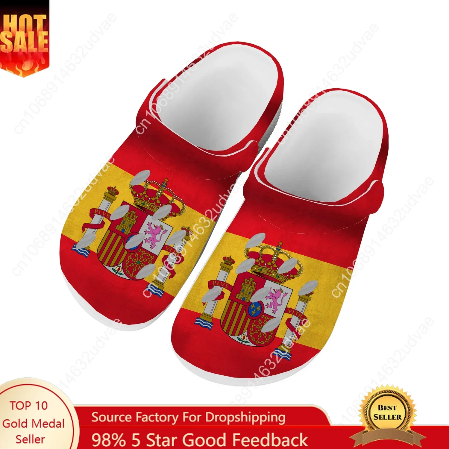 

Spain Flat Water Shoes Men Women Teenager Comfortable Fashion Home Garden Clogs Custom Sandals Beach Breathable Hole Slippers