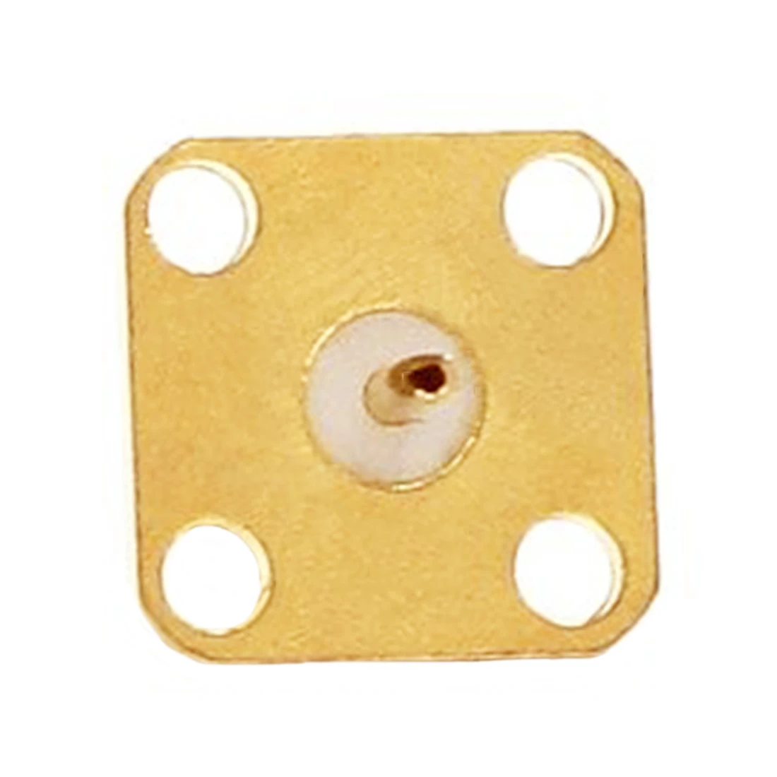 1pc SMA Female Chassis Jack 4-Hole Panel Mount Flange RF Connector With Solder Cup Welding Terminal  Wholesale Fast Shipping