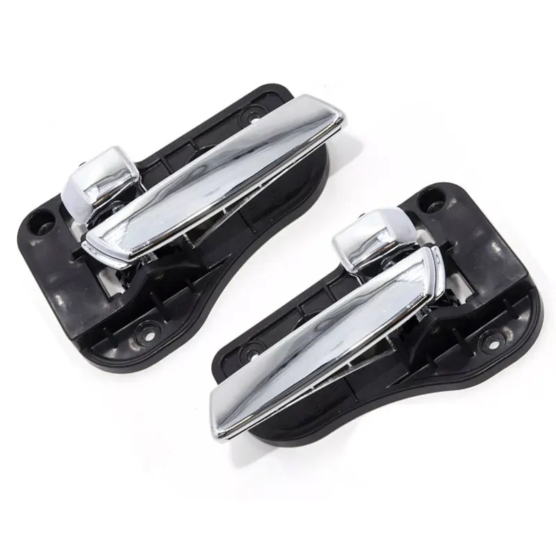 

Suitable for KlA Carens Rondo 2007-2012 Chrome manija de puerta nueva Interior izquierdo derecho Reemplazo