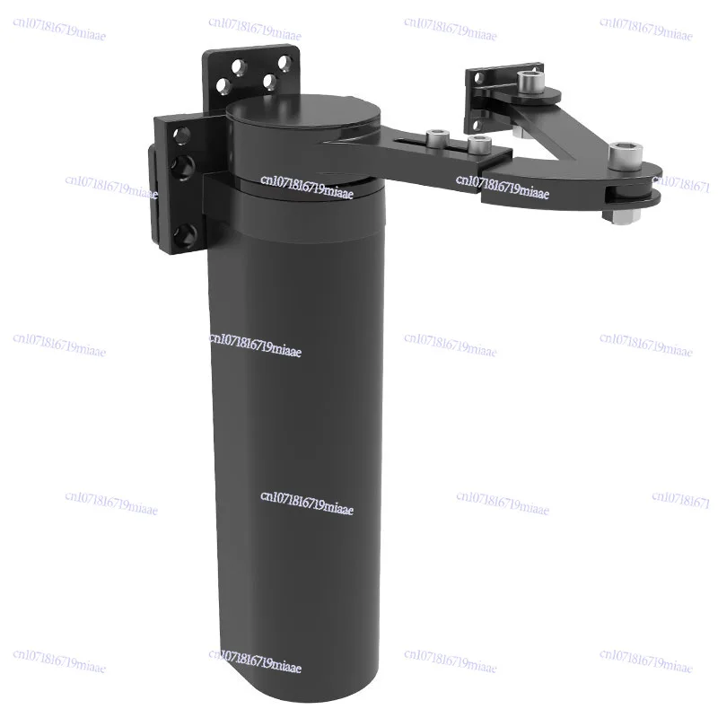 Side-mounted door opener, outdoor heavy-duty 300KG waterproof door, electric door closer, crank arm door