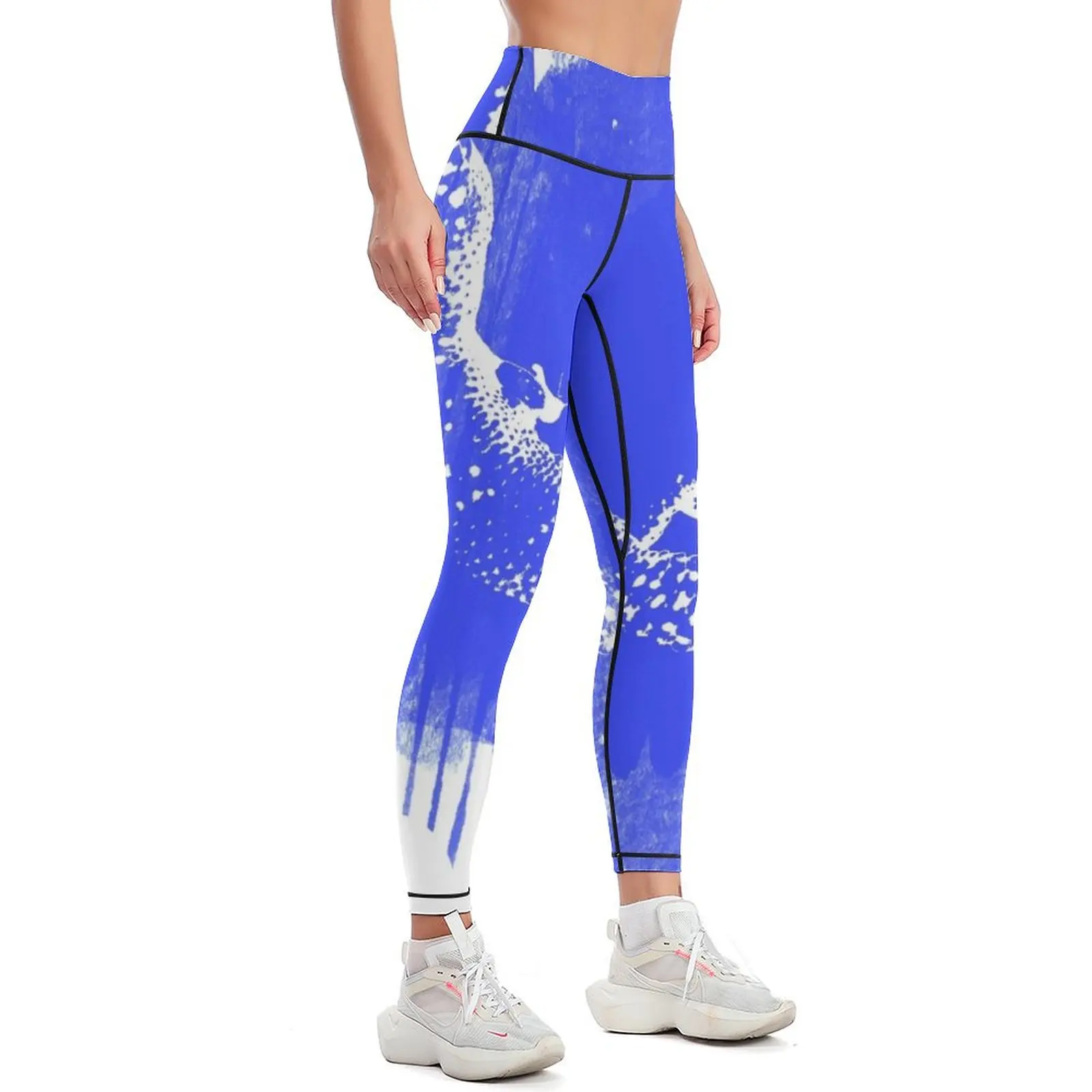 Leopard Gecko Printed Stamped Paint Watercolor Gecko Leggings Women sports leggins push up woman Womens Leggings