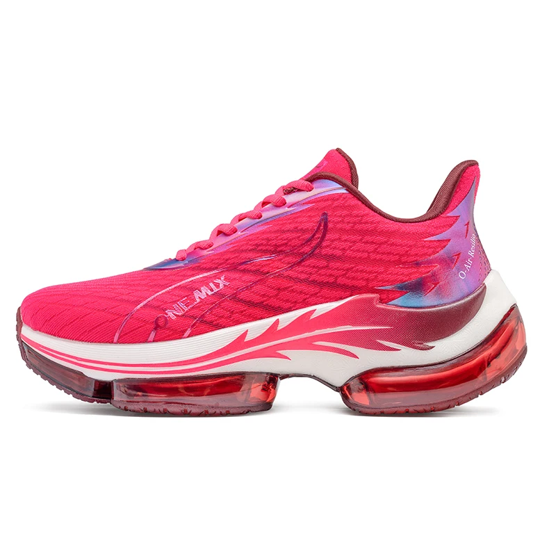 ONEMIX-Chaussures de course en maille respirante pour homme, baskets de sport en plein air, de marche, d'athlétisme, de gym à coussin, grande taille 35-47