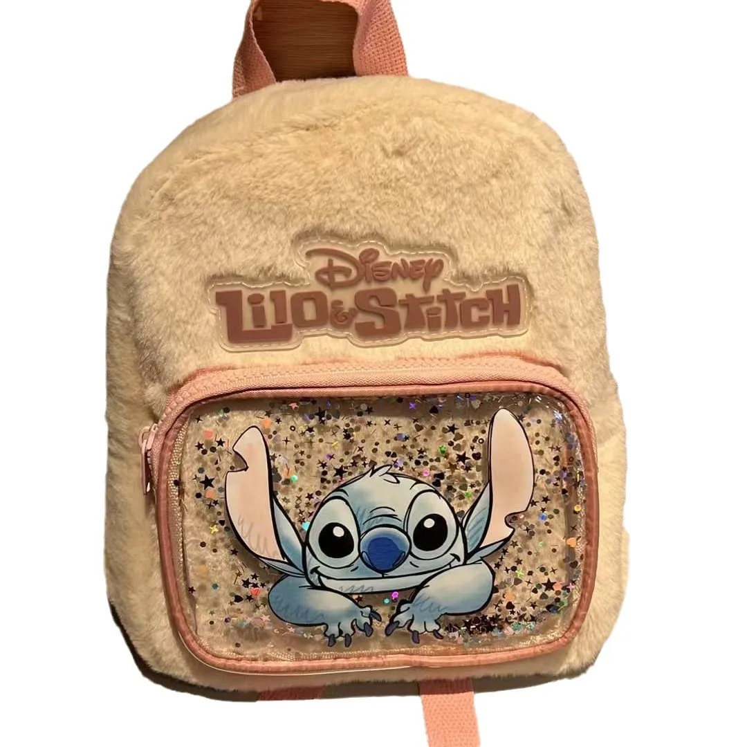 New Men's and Women's Interstellar Baby Cartoon Cute Kindergarten Schoolbag Cartoon Stitch Small Backpack