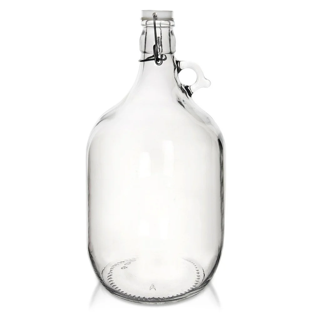 5 L Glazen Gander Clip Fles