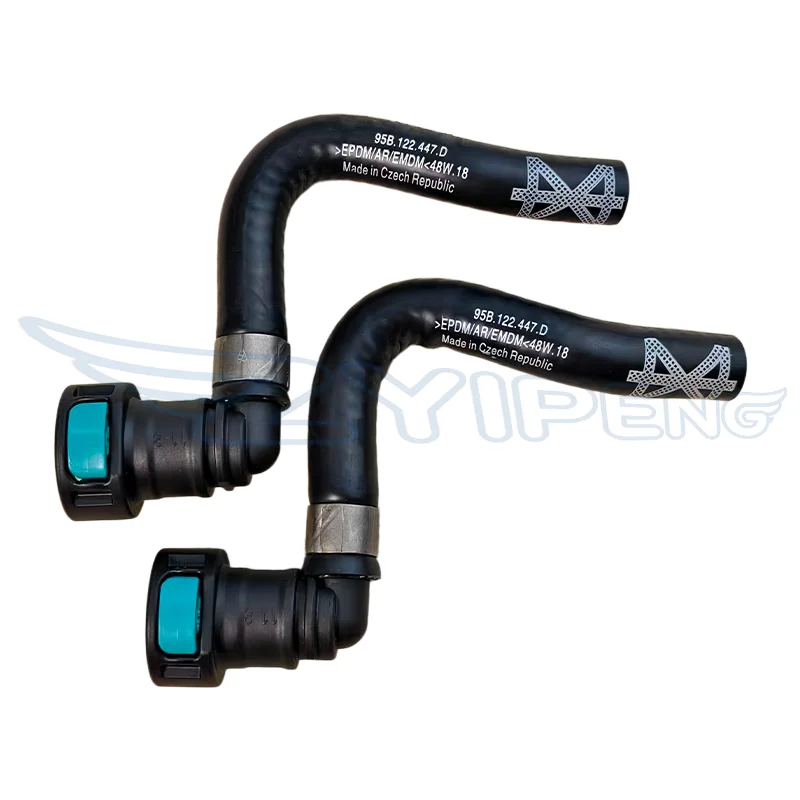 

Pipe 95B122447D Cooling fluid compensation tank exhaust piping For Porsche Macan 2014-2018 95B122447C