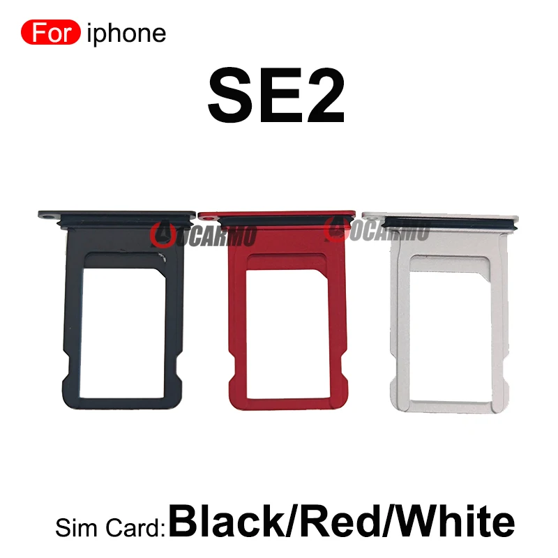 For iPhone SE 2nd Generation SE2 SIM Card Tray Slot Replacement Parts