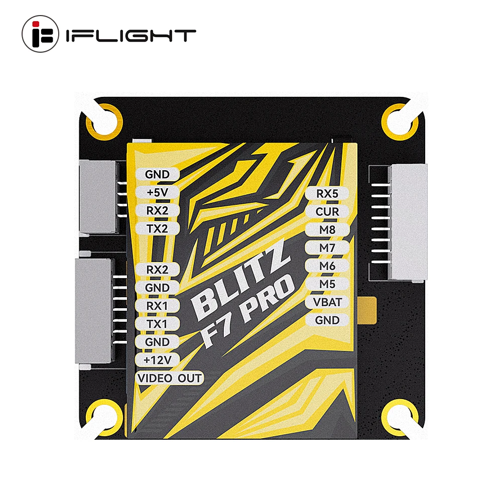 

IFlight BLITZ F7 Pro Flight Controller 35X35mm 4-8S BMI270 F722 512MB BlackBox For RC FPV Racing Drone