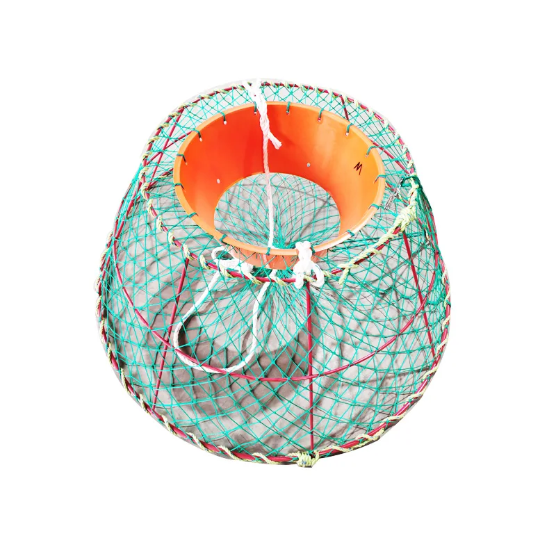 

Deep Sea Durable King Crab Catcher Vertical Welding, Galvanized Steel Wire Cylinder Aquaculture Top Ring Inlet Thread Escape