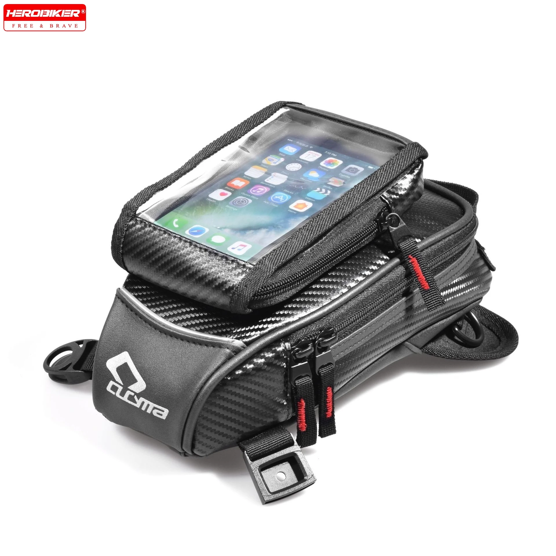 

Маленькая мотоциклетная сумка для бензобака, многофункциональная сенсорная сумка для ног мотоциклиста, дорожная сумка для мотоцикла, водонепроницаемая, практичная, высокое качество